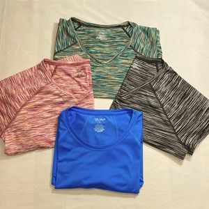 Womens TEK GEAR short sleeve shirts, Size: XL, 100% polyester